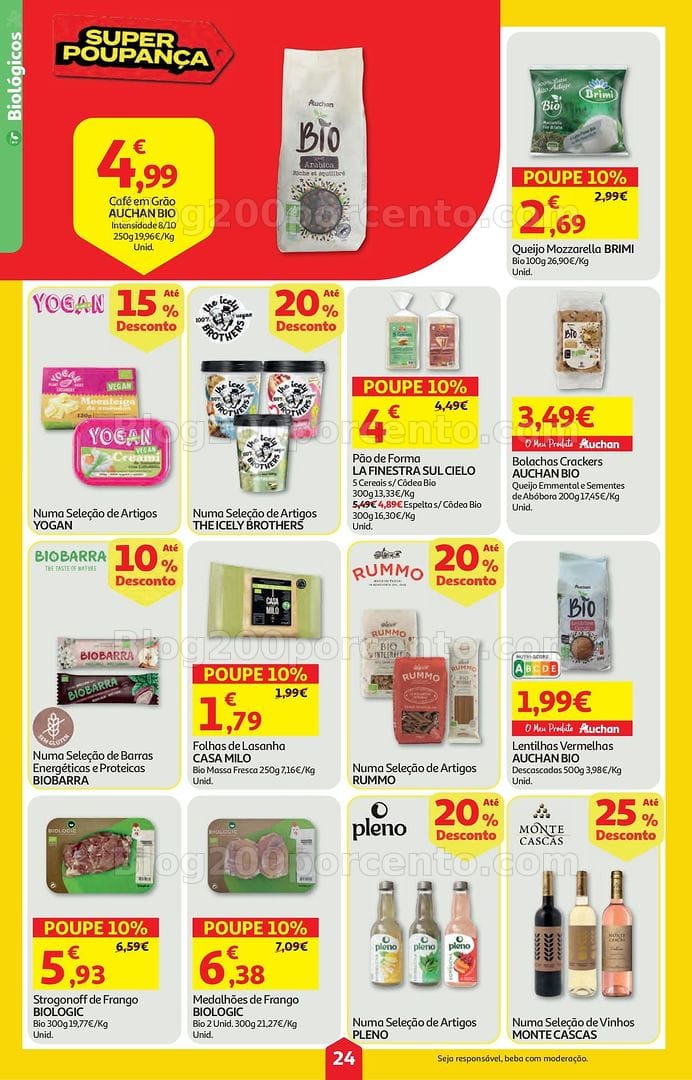 Antevisão Folheto AUCHAN Super Poupança Promoções de 7 a 13 maio