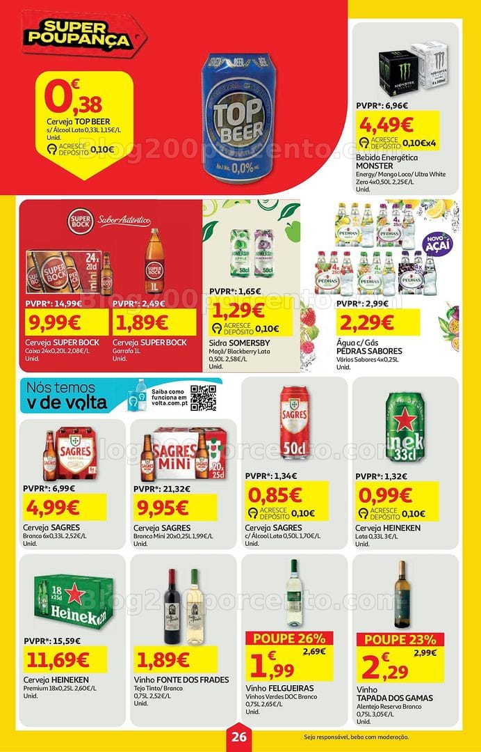 Antevisão Folheto AUCHAN Super Poupança Promoções de 7 a 13 maio
