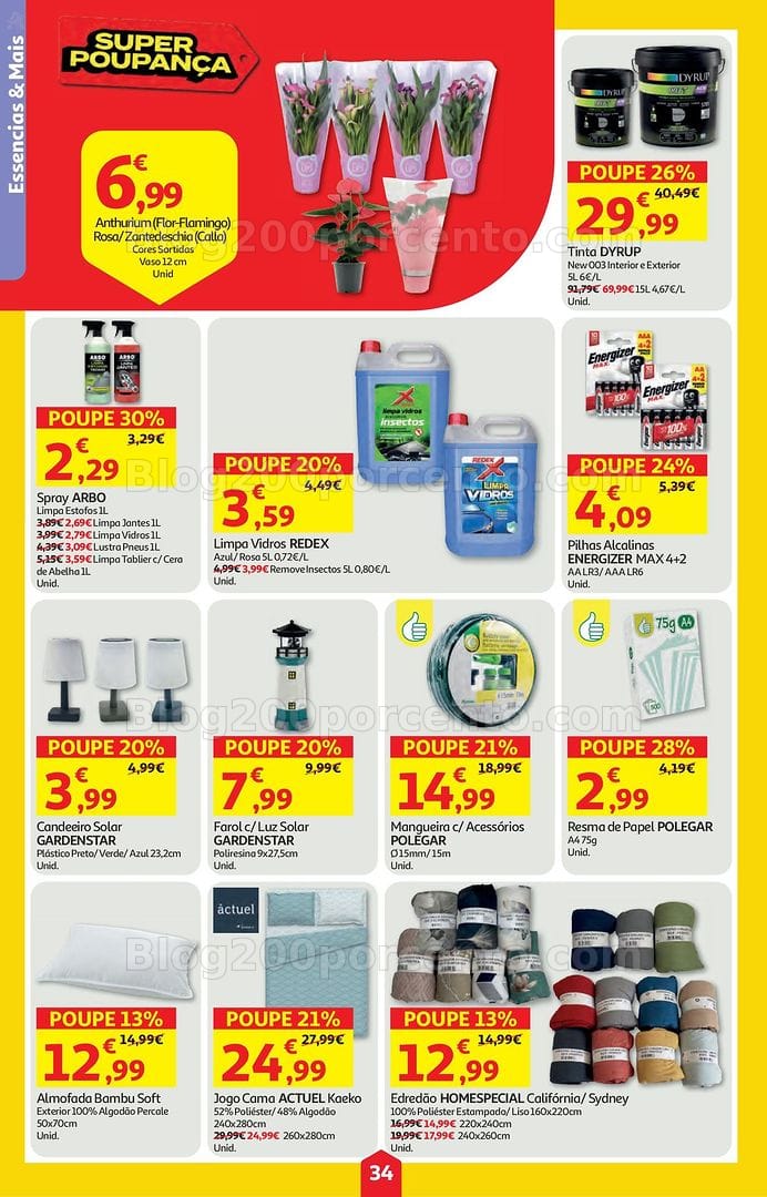 Antevisão Folheto AUCHAN Super Poupança Promoções de 7 a 13 maio