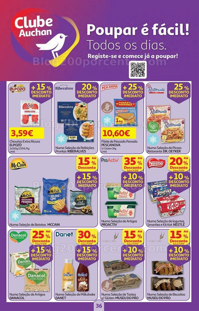 Antevisão Folheto AUCHAN Super Poupança Promoções de 7 a 13 maio