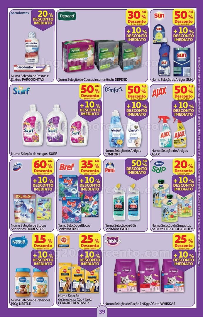 Antevisão Folheto AUCHAN Super Poupança Promoções de 7 a 13 maio