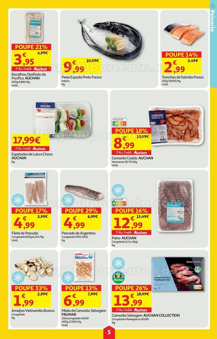 Antevisão Folheto AUCHAN Super Poupança Promoções de 7 a 13 maio