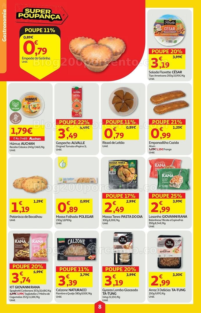 Antevisão Folheto AUCHAN Super Poupança Promoções de 7 a 13 maio
