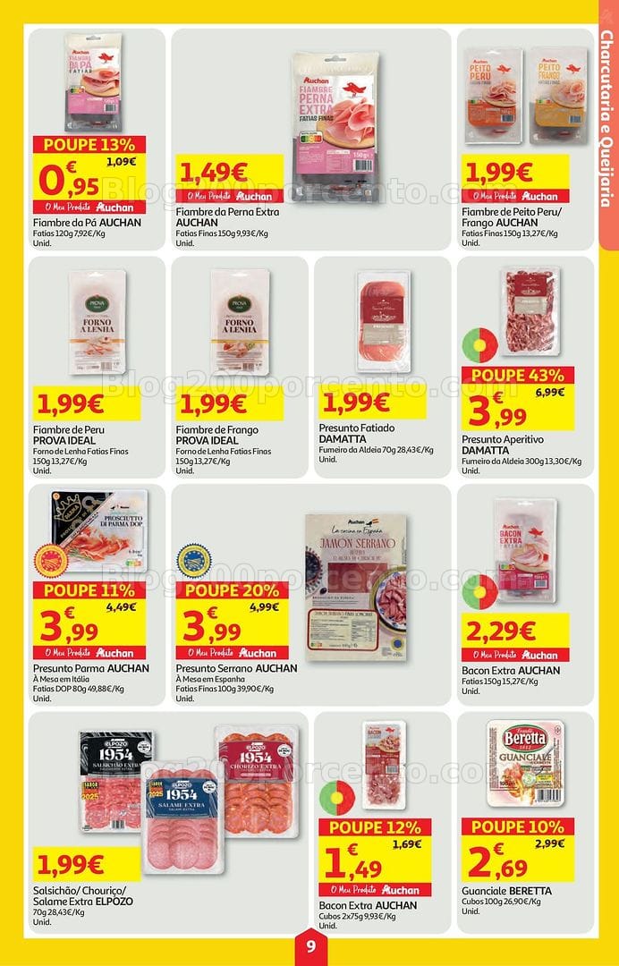 Antevisão Folheto AUCHAN Super Poupança Promoções de 7 a 13 maio