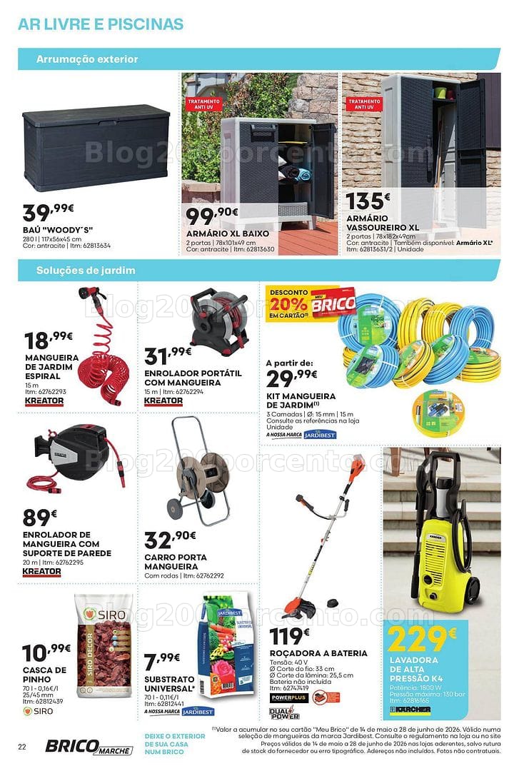 Antevisão Folheto BRICOMARCHÉ Promoções de 14 maio a 28 junho