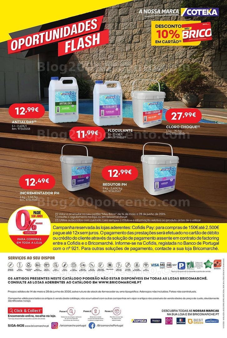 Antevisão Folheto BRICOMARCHÉ Promoções de 14 maio a 28 junho