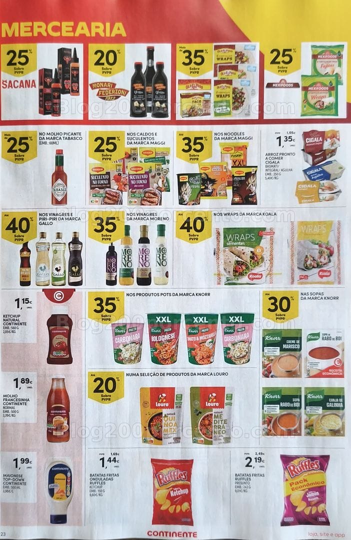 Antevisão Folheto CONTINENTE Promoções de 12 a 18 maio