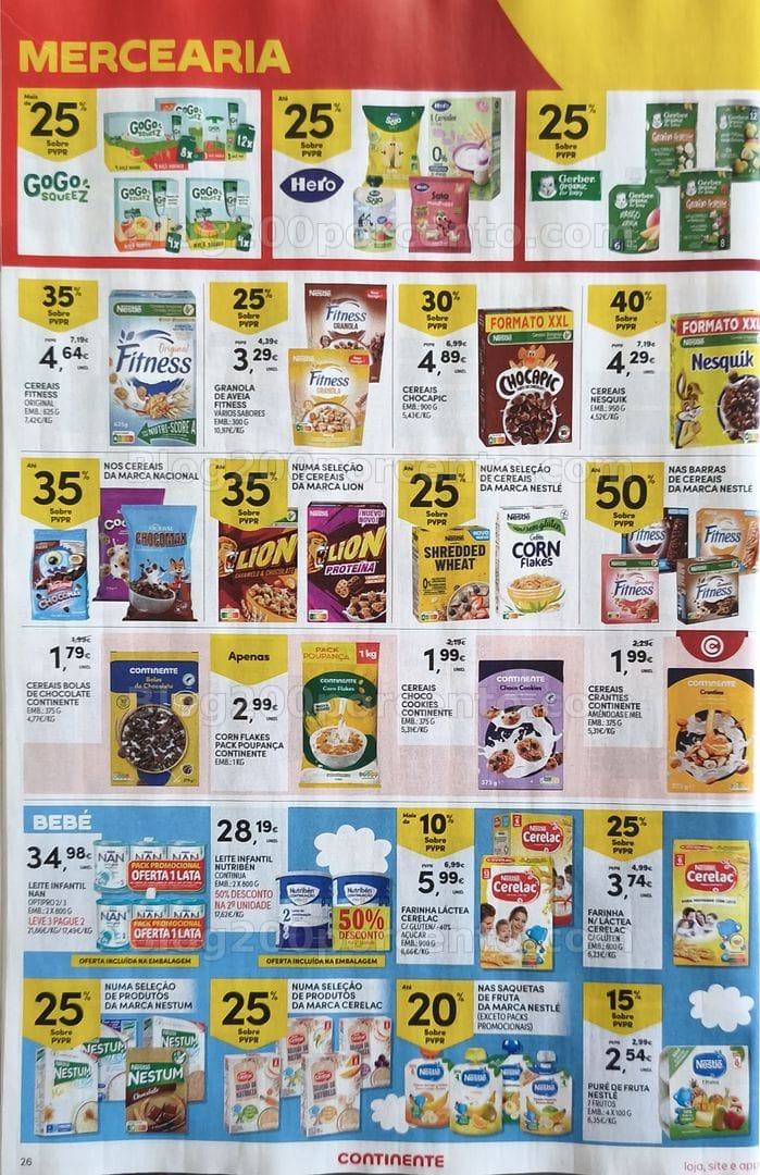 Antevisão Folheto CONTINENTE Promoções de 12 a 18 maio