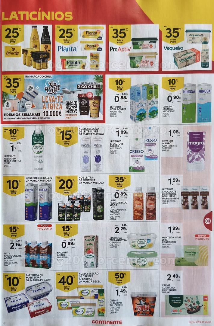 Antevisão Folheto CONTINENTE Promoções de 12 a 18 maio