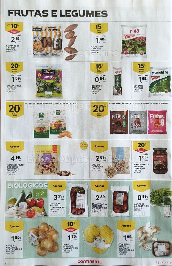Antevisão Folheto CONTINENTE Promoções de 12 a 18 maio