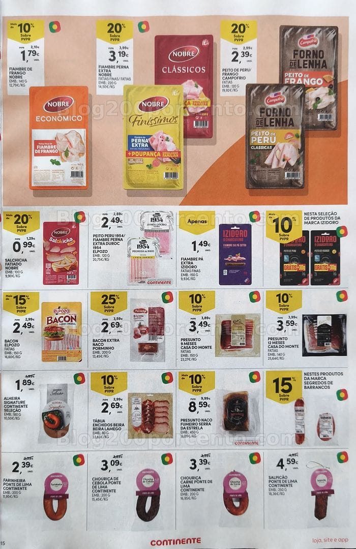Antevisão Folheto CONTINENTE Promoções de 5 a 11 maio