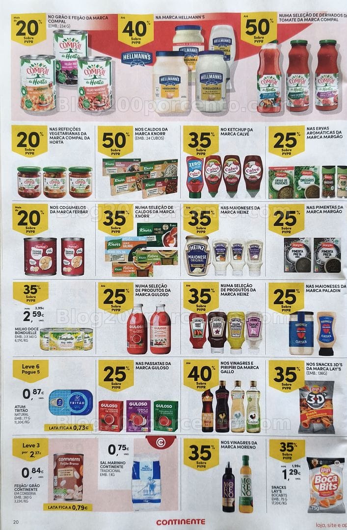 Antevisão Folheto CONTINENTE Promoções de 5 a 11 maio