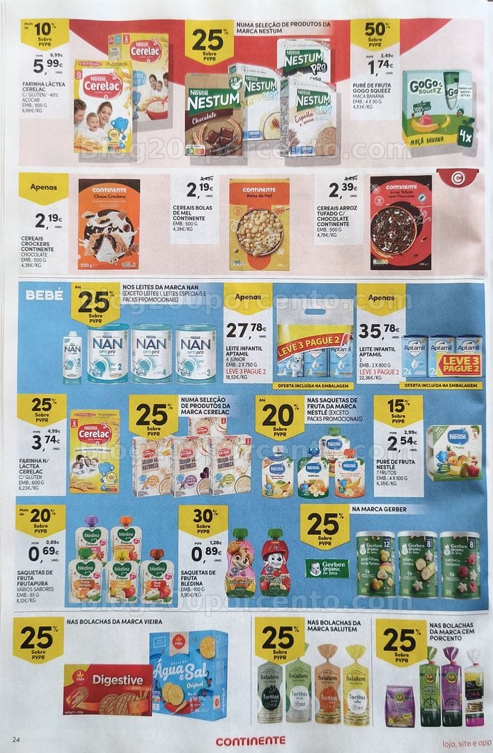Antevisão Folheto CONTINENTE Promoções de 5 a 11 maio