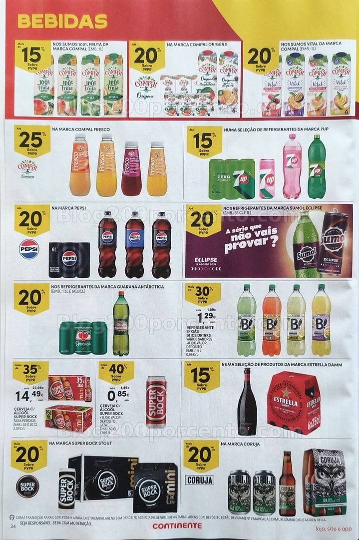 Antevisão Folheto CONTINENTE Promoções de 5 a 11 maio
