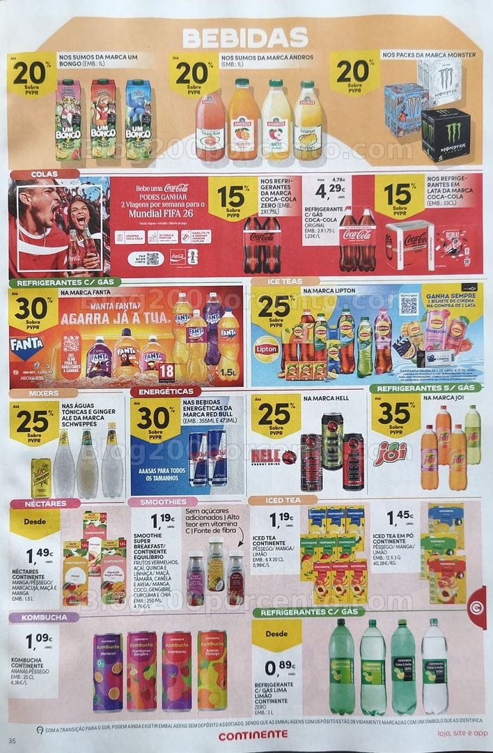 Antevisão Folheto CONTINENTE Promoções de 5 a 11 maio