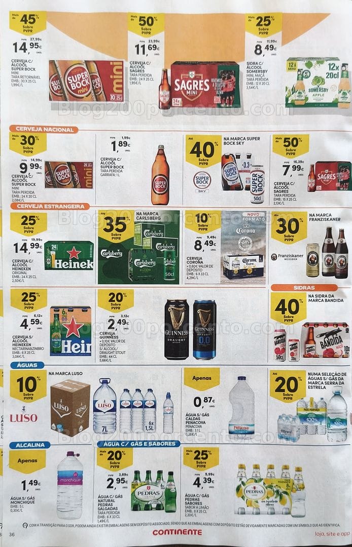 Antevisão Folheto CONTINENTE Promoções de 5 a 11 maio