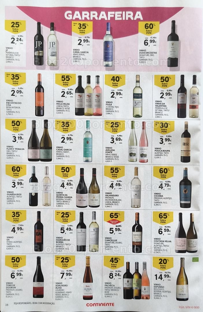 Antevisão Folheto CONTINENTE Promoções de 5 a 11 maio