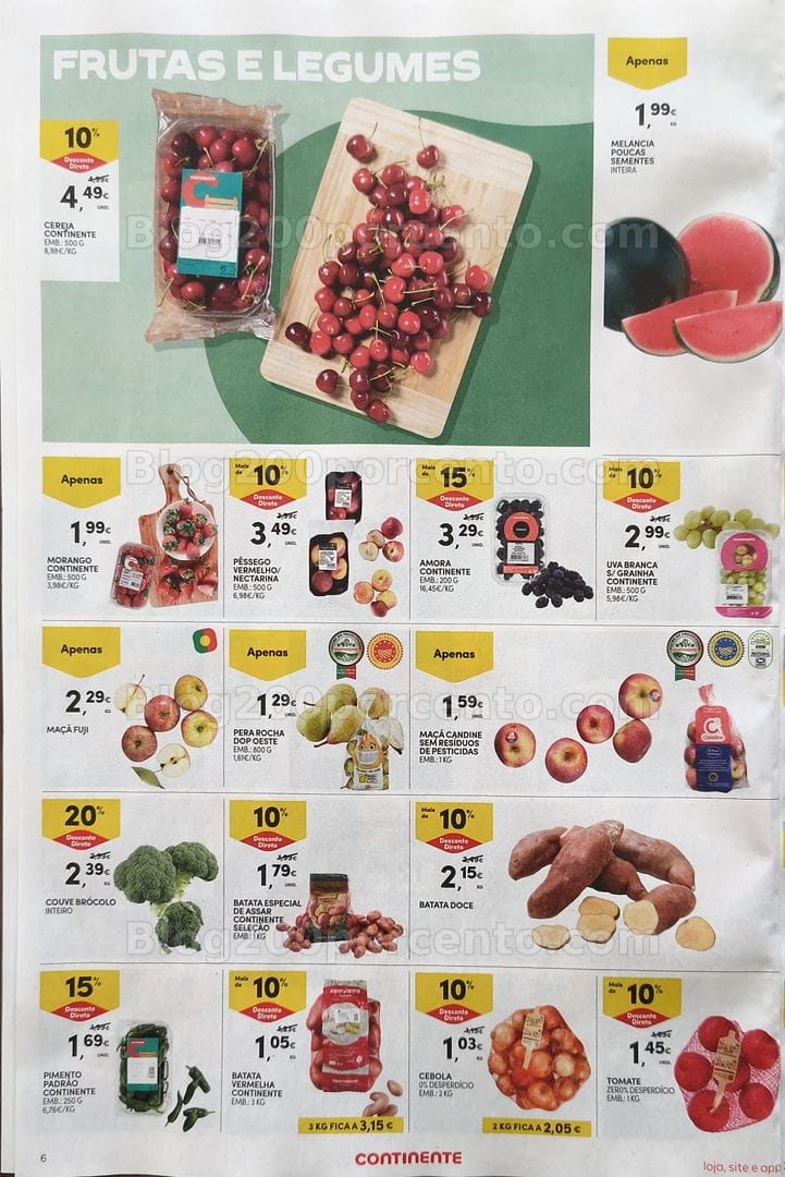 Antevisão Folheto CONTINENTE Promoções de 5 a 11 maio