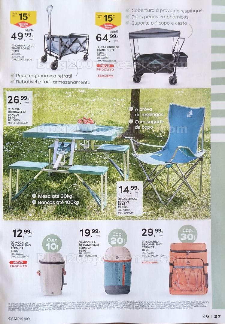 Antevisão Folheto CONTINENTE Casa Verão Promoções de 19 maio a 21 junho