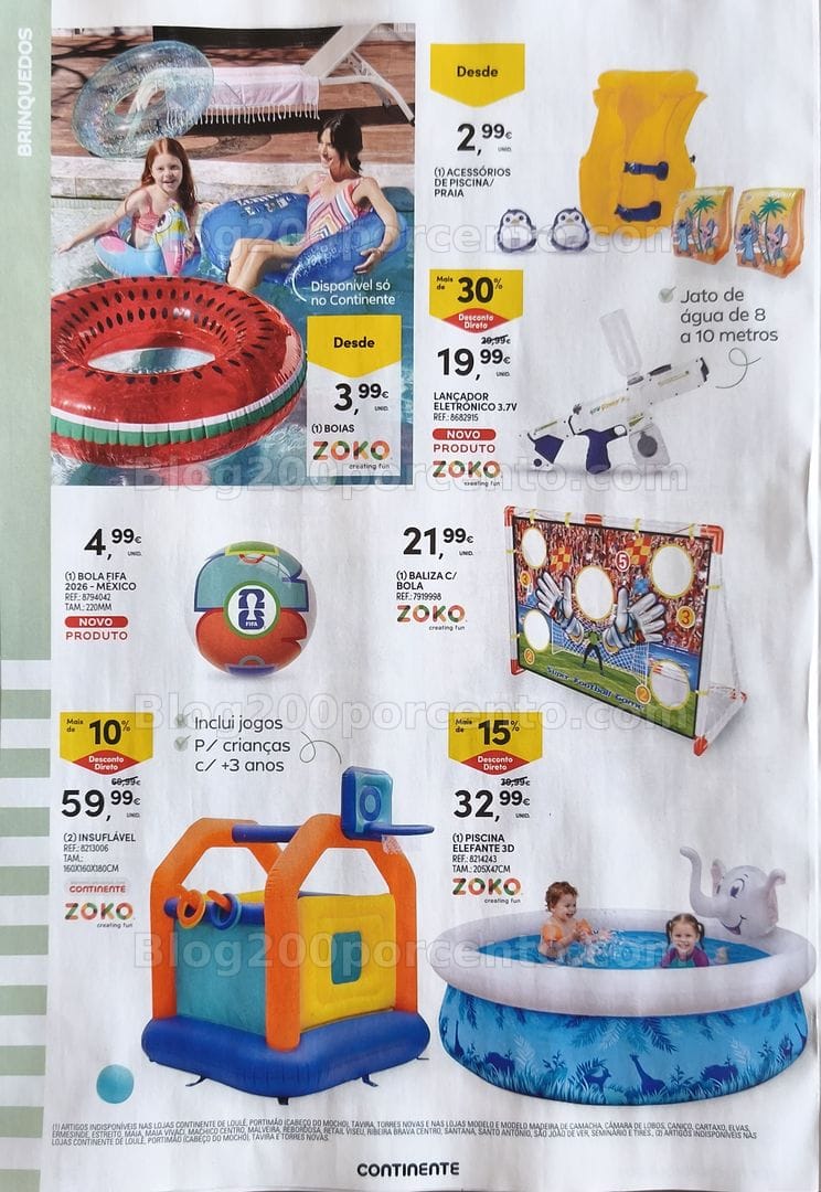 Antevisão Folheto CONTINENTE Casa Verão Promoções de 19 maio a 21 junho