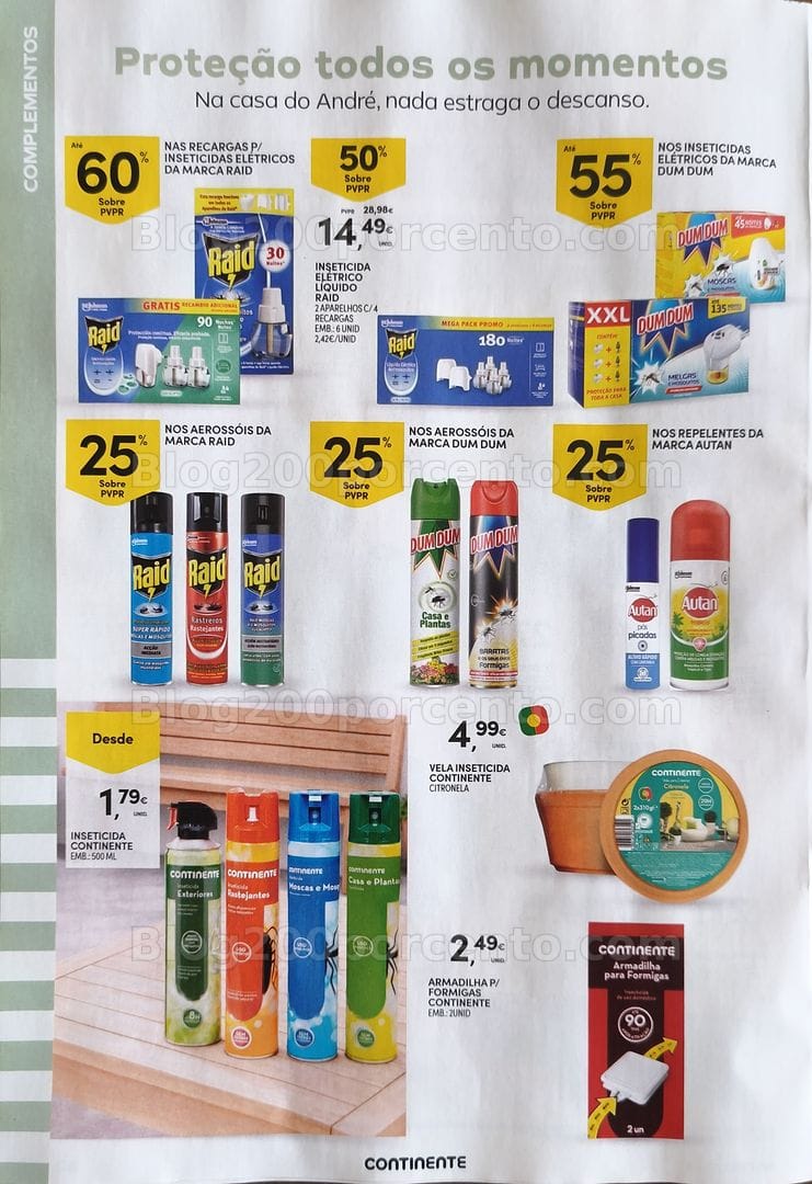 Antevisão Folheto CONTINENTE Casa Verão Promoções de 19 maio a 21 junho