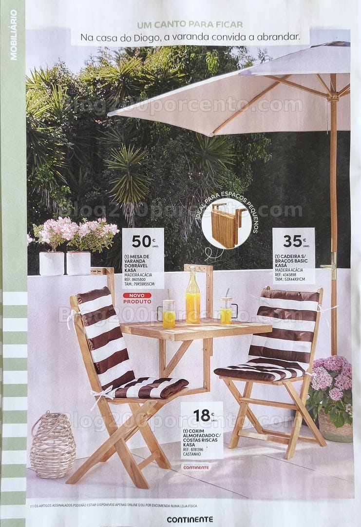 Antevisão Folheto CONTINENTE Casa Verão Promoções de 19 maio a 21 junho