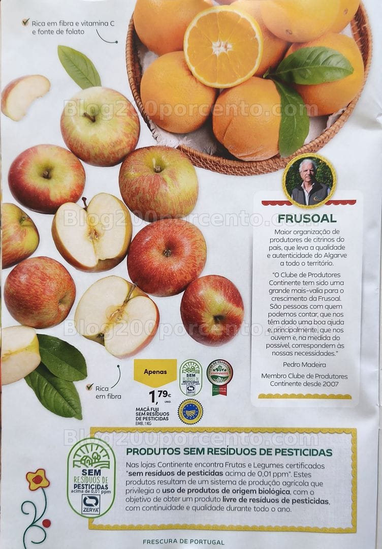Antevisão Folheto CONTINENTE Especial Frescura de Portugal Promoções de 5 a 17 maio
