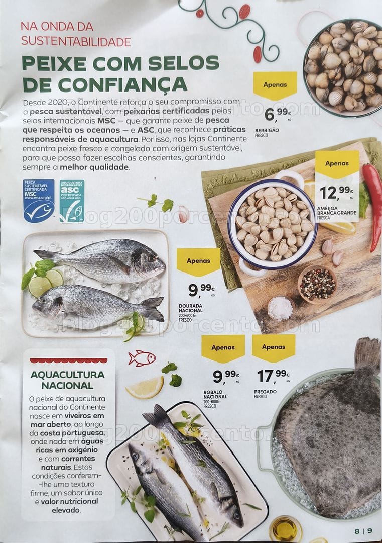 Antevisão Folheto CONTINENTE Especial Frescura de Portugal Promoções de 5 a 17 maio