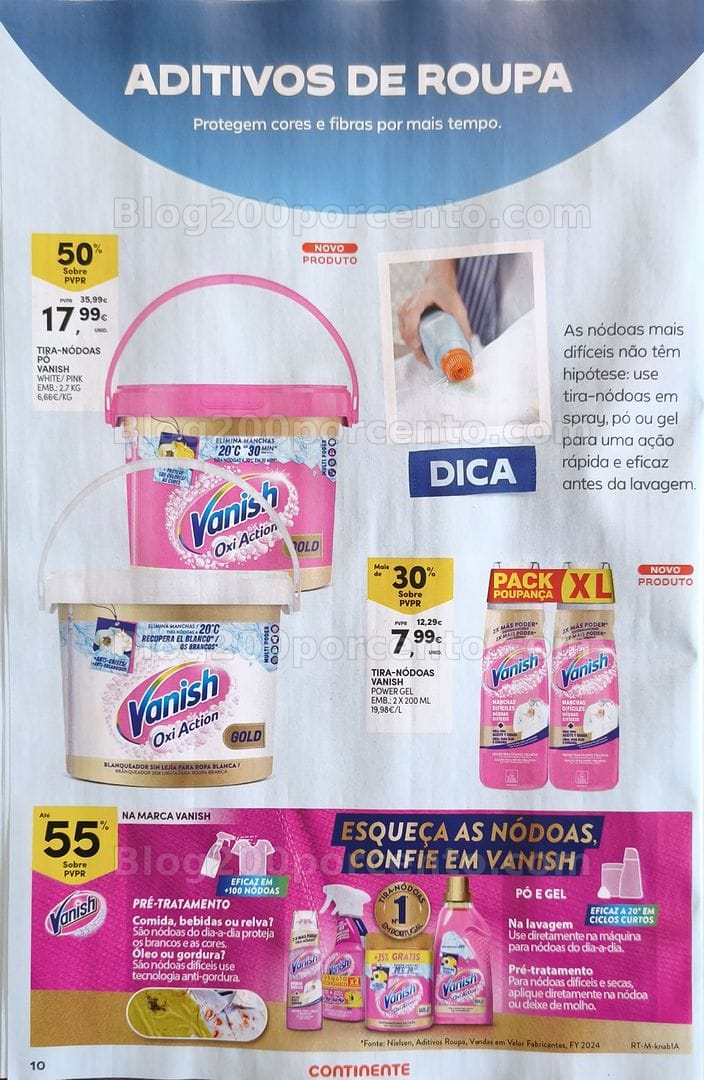 Antevisão Folheto CONTINENTE Especial Limpeza do Lar Promoções de 12 a 24 maio