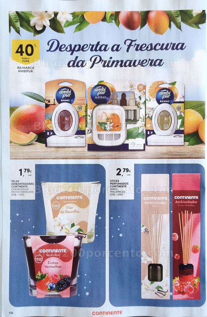 Antevisão Folheto CONTINENTE Especial Limpeza do Lar Promoções de 12 a 24 maio