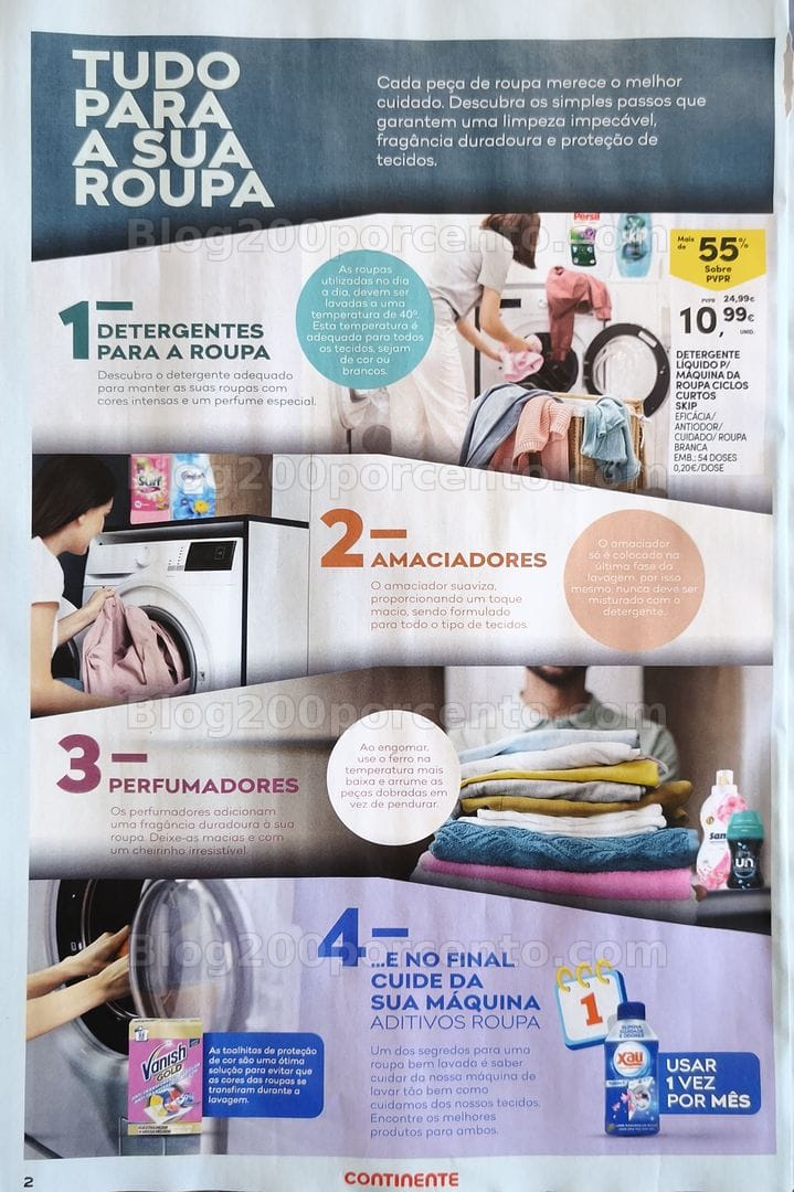Antevisão Folheto CONTINENTE Especial Limpeza do Lar Promoções de 12 a 24 maio