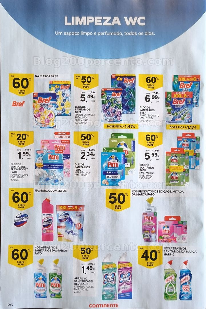 Antevisão Folheto CONTINENTE Especial Limpeza do Lar Promoções de 12 a 24 maio