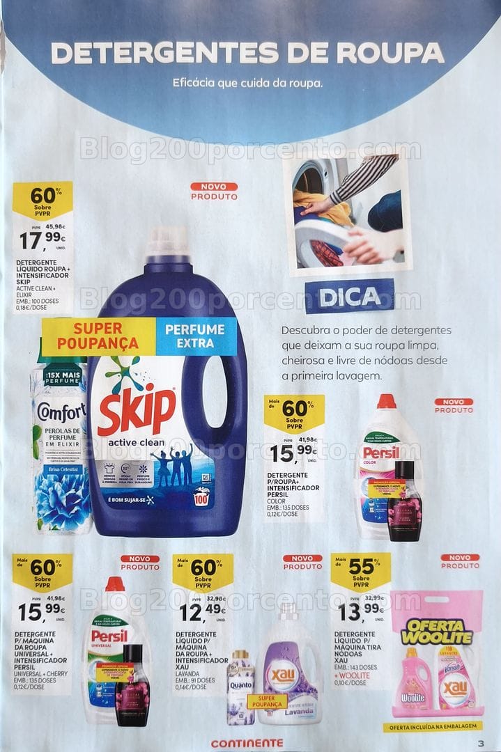 Antevisão Folheto CONTINENTE Especial Limpeza do Lar Promoções de 12 a 24 maio