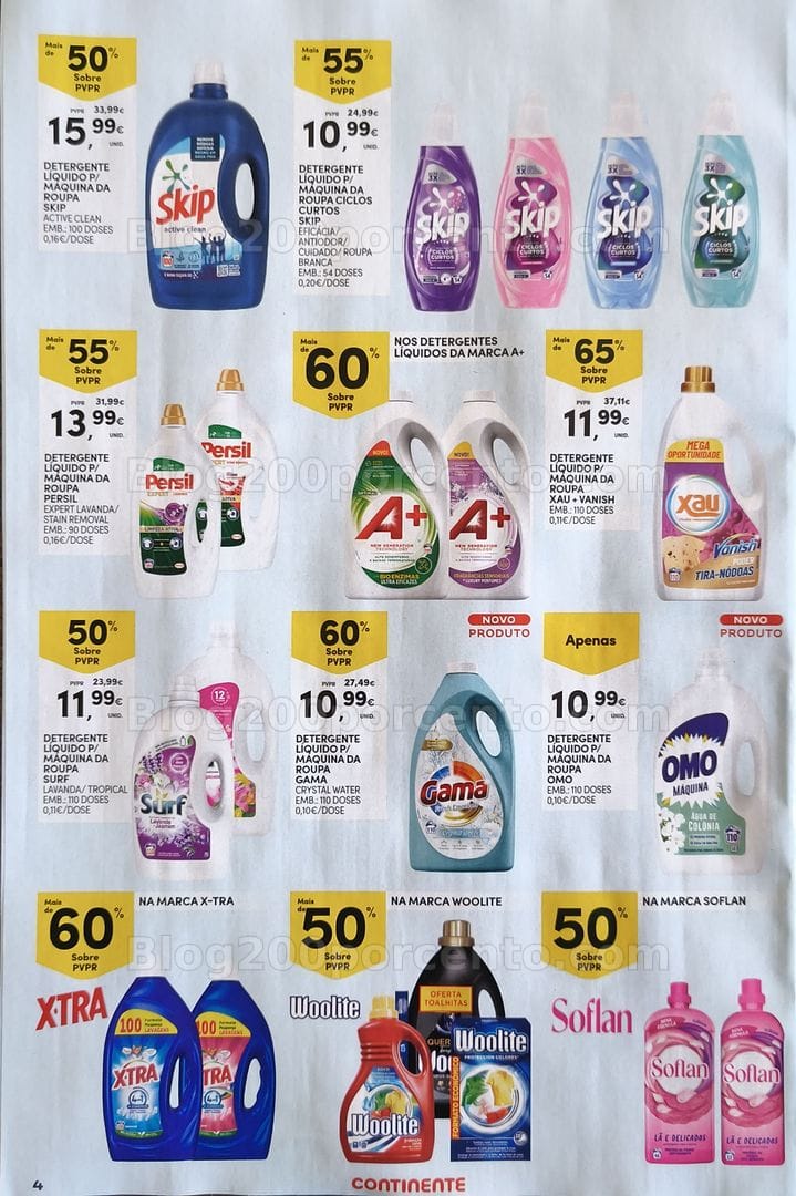 Antevisão Folheto CONTINENTE Especial Limpeza do Lar Promoções de 12 a 24 maio