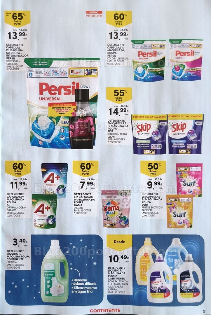 Antevisão Folheto CONTINENTE Especial Limpeza do Lar Promoções de 12 a 24 maio