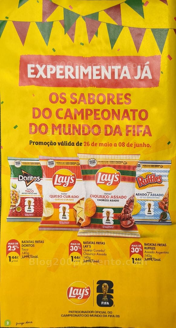 Antevisão Folheto PINGO DOCE Especial Mundial Promoções de 26 maio a 8 junho