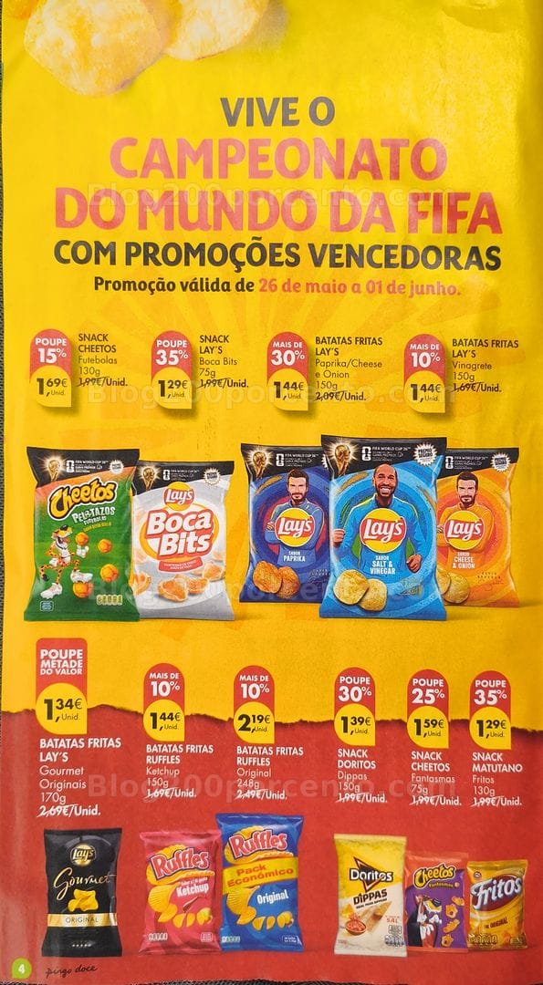 Antevisão Folheto PINGO DOCE Especial Mundial Promoções de 26 maio a 8 junho