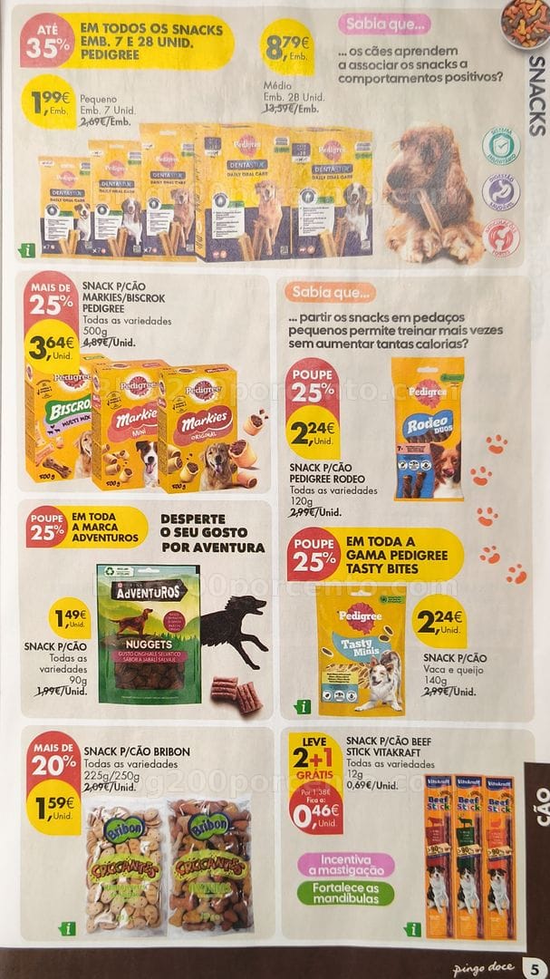 Antevisão Folheto PINGO DOCE Pets Promoções de 26 maio a 8 junho
