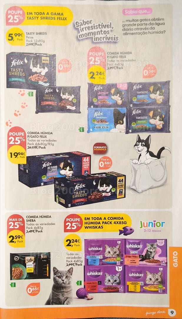 Antevisão Folheto PINGO DOCE Pets Promoções de 26 maio a 8 junho