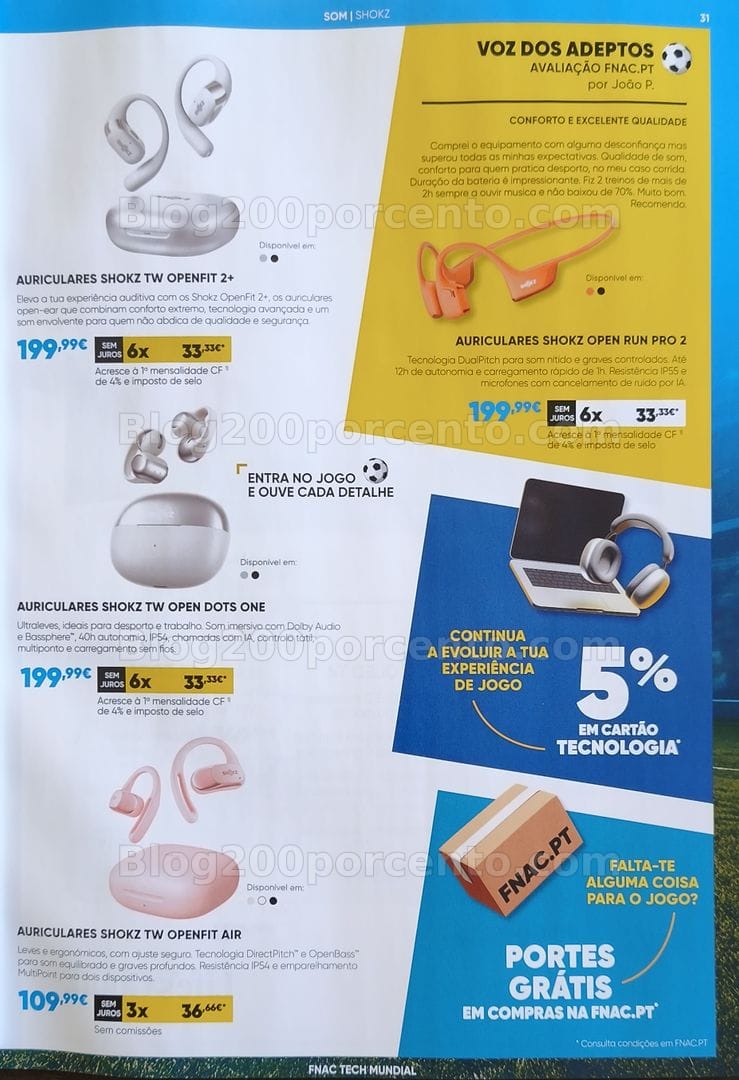 Antevisão Folheto FNAC Especial Mundial Promoções até 28 junho