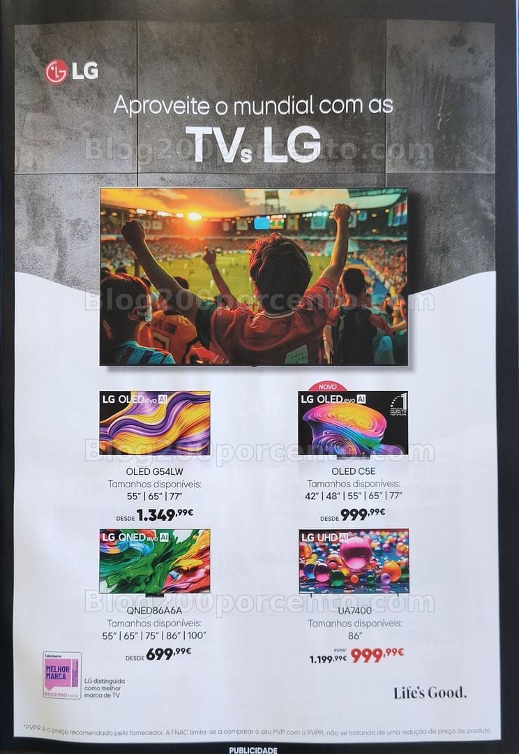 Antevisão Folheto FNAC Especial Mundial Promoções até 28 junho