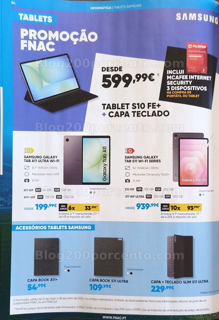 Antevisão Folheto FNAC Especial Mundial Promoções até 28 junho