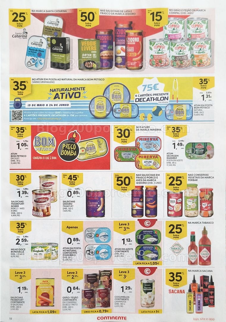 Antevisão Folheto CONTINENTE Promoções de 26 maio a 1 junho