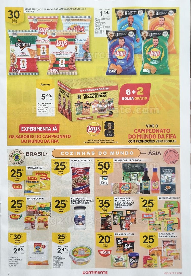 Antevisão Folheto CONTINENTE Promoções de 26 maio a 1 junho