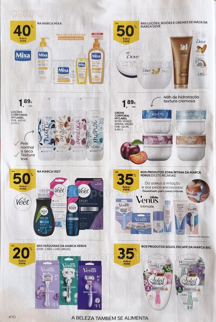 Antevisão Folheto CONTINENTE Beleza Promoções de 19 a 31 maio