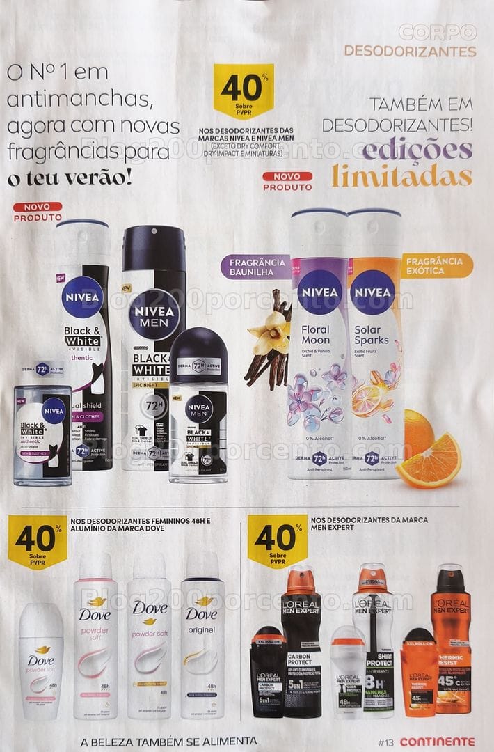 Antevisão Folheto CONTINENTE Beleza Promoções de 19 a 31 maio