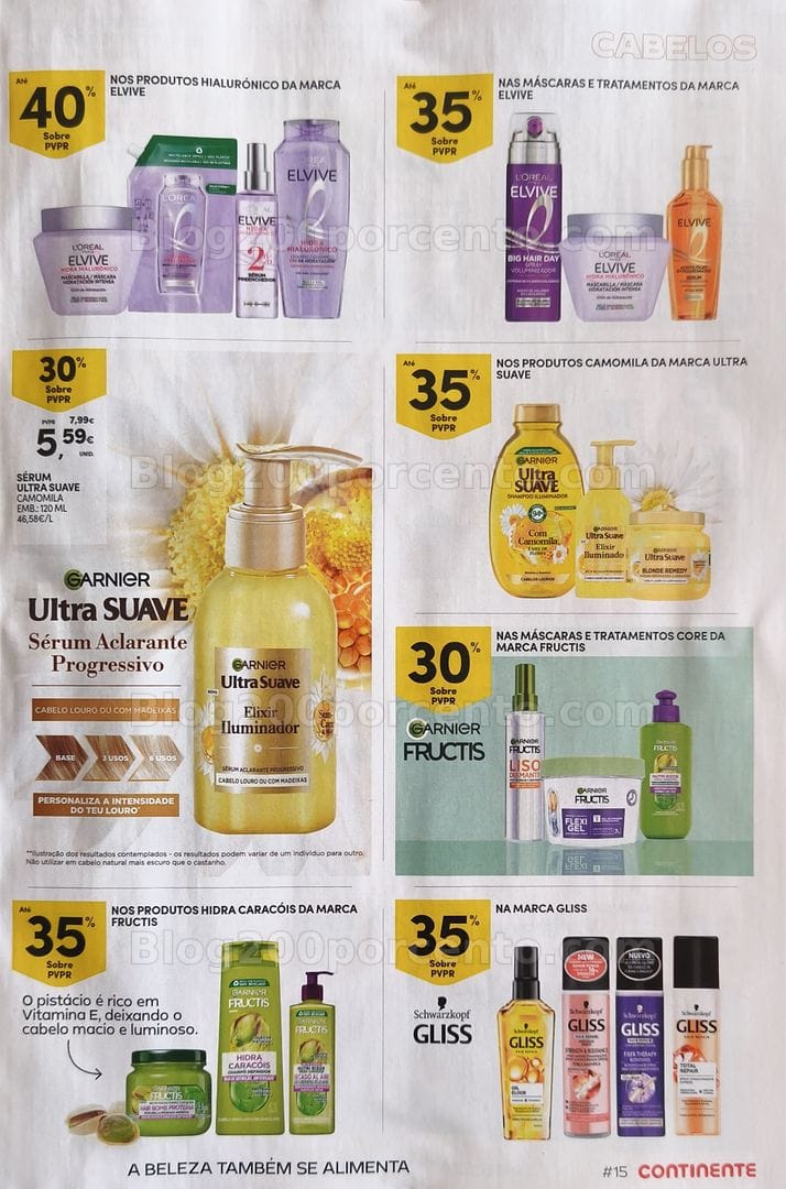 Antevisão Folheto CONTINENTE Beleza Promoções de 19 a 31 maio