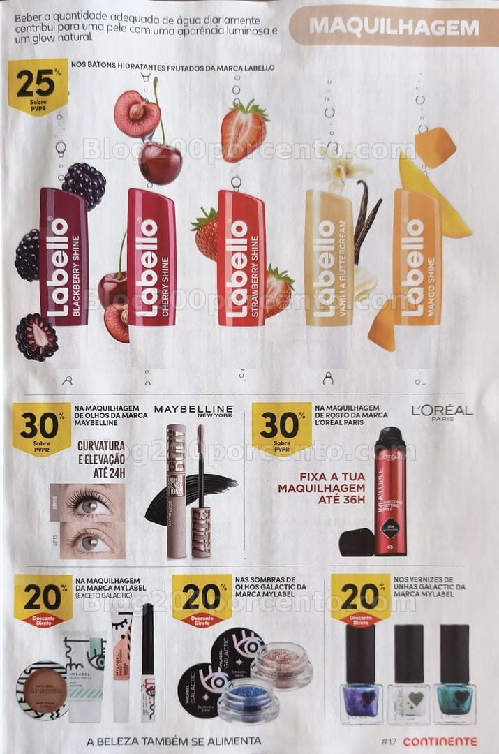 Antevisão Folheto CONTINENTE Beleza Promoções de 19 a 31 maio