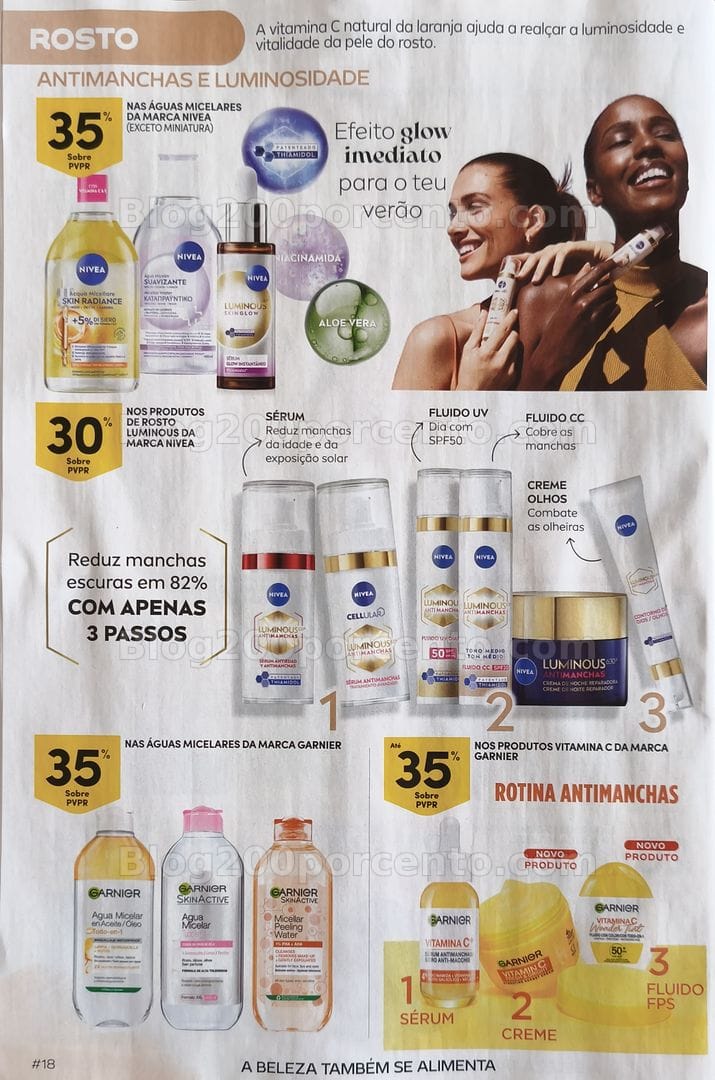 Antevisão Folheto CONTINENTE Beleza Promoções de 19 a 31 maio