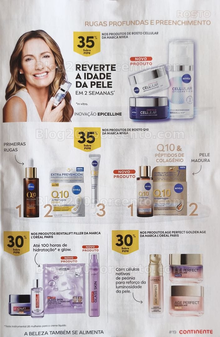 Antevisão Folheto CONTINENTE Beleza Promoções de 19 a 31 maio